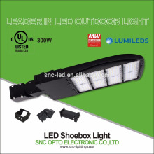 UL approved 300w led exterior lighting waterproof led roadway lighting new arrival with motion sensor